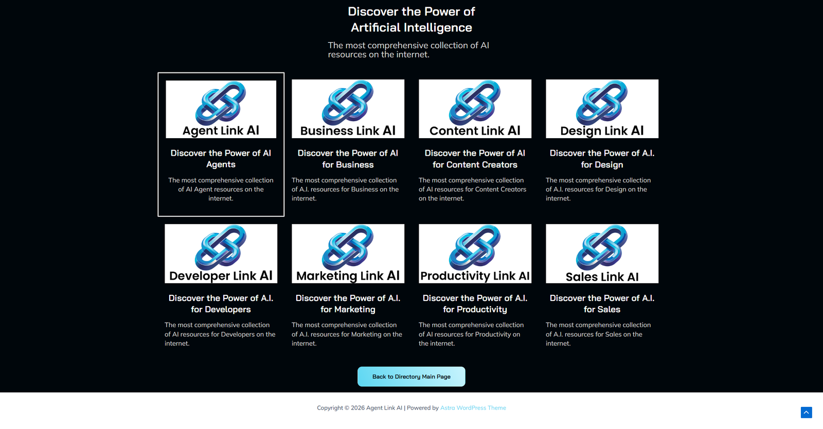link ai websites